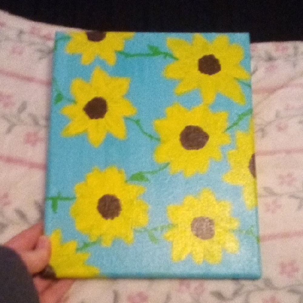 Sunflower Canvas Painting